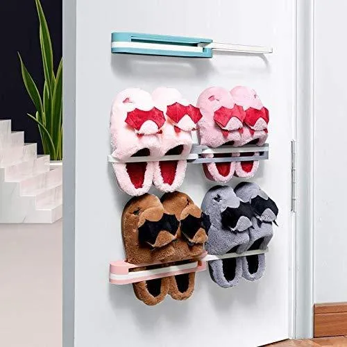 1122 Multifunction Folding Slippers/Shoes Hanger Organizer Rack