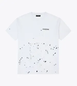 Abstract ZDS Box Tee White Multi