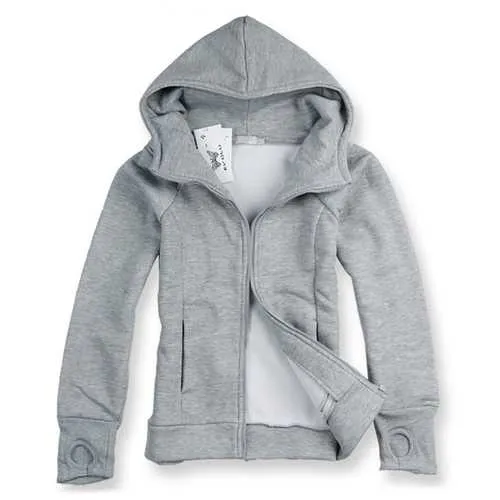 Autumn Cotton Loose Zipper Hooded Sweatshirt for Men