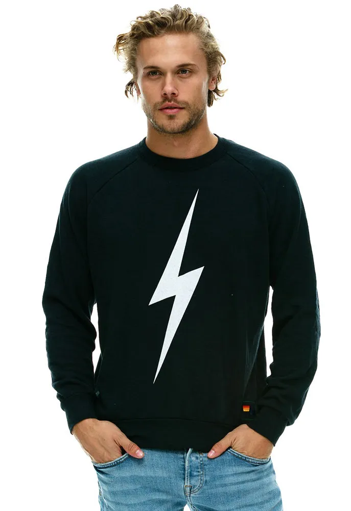 Aviator Nation Bolt Crew Sweatshirt in Charcoal