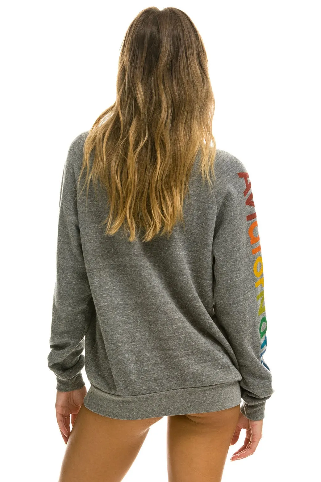 AVIATOR NATION MILL VALLEY SWEATSHIRT - HEATHER GREY