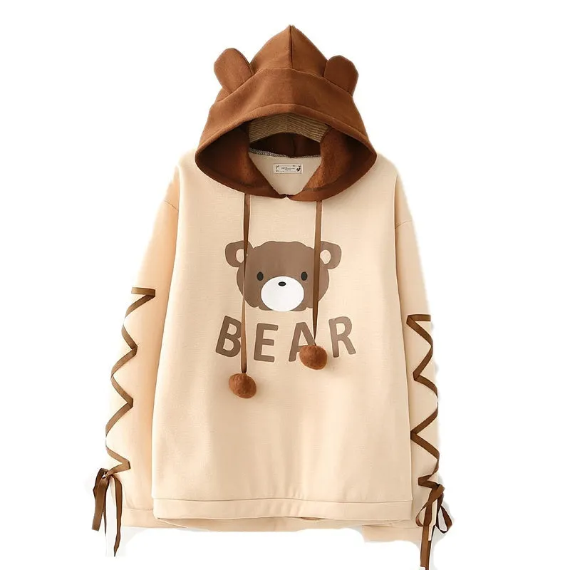 Baby Bear Corset Hoodie