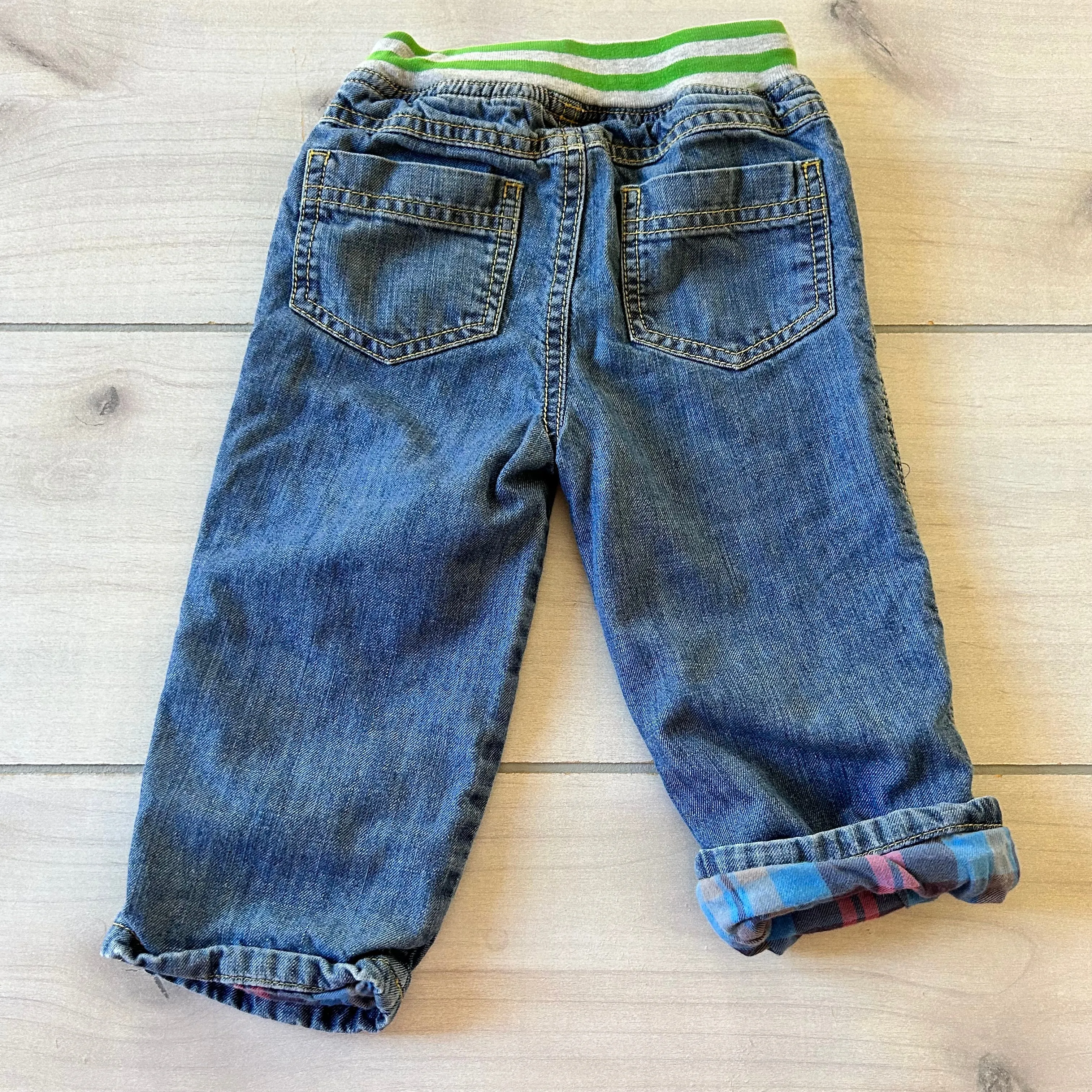 Baby Boden Elastic Waist Drawstring Jeans