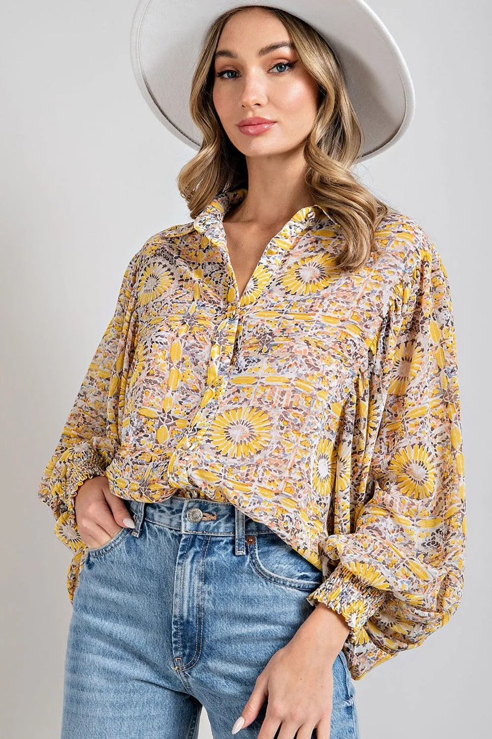 Blooming Confidence Blouse