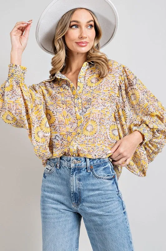 Blooming Confidence Blouse