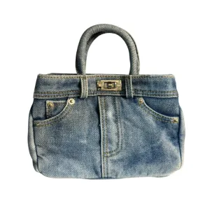 Blue Jeans Y2K Mini Handbag