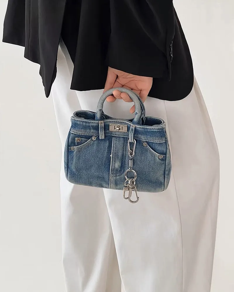 Blue Jeans Y2K Mini Handbag