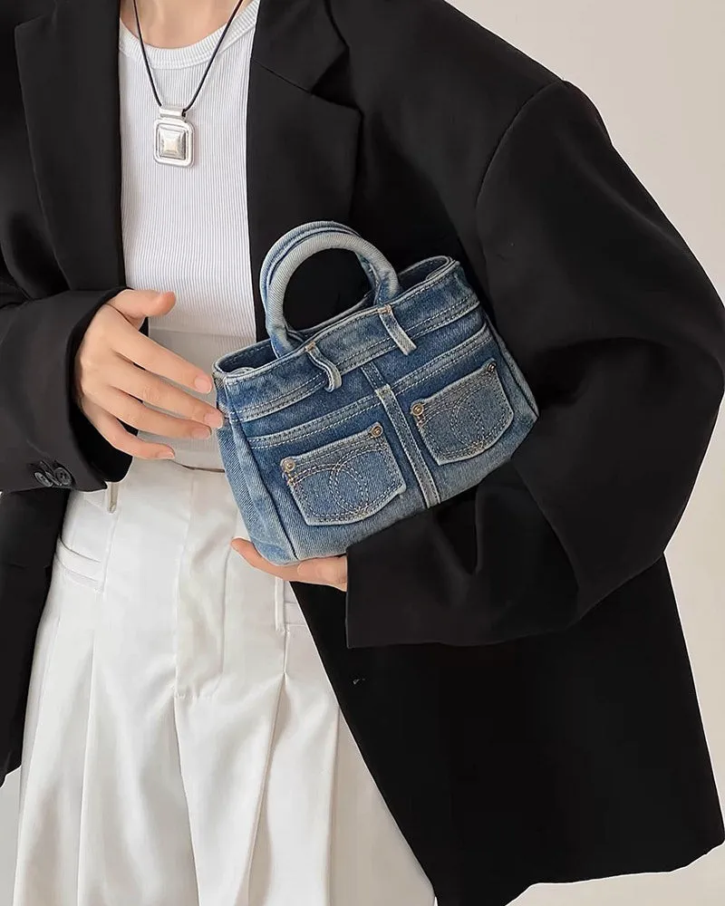 Blue Jeans Y2K Mini Handbag