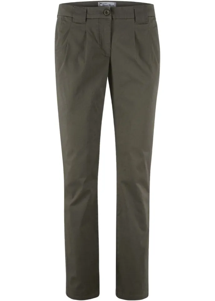 Bpc Bonprix Collection Stretch Chinos, green