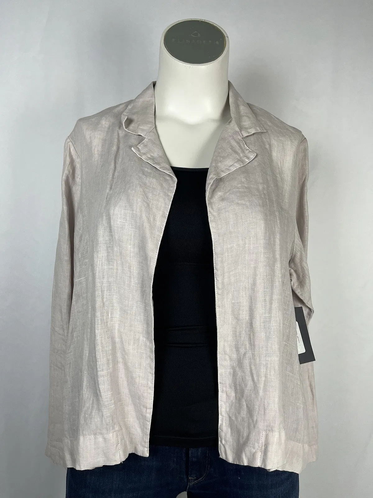 bryn Walker Size L (16) Beige Jacket NWT