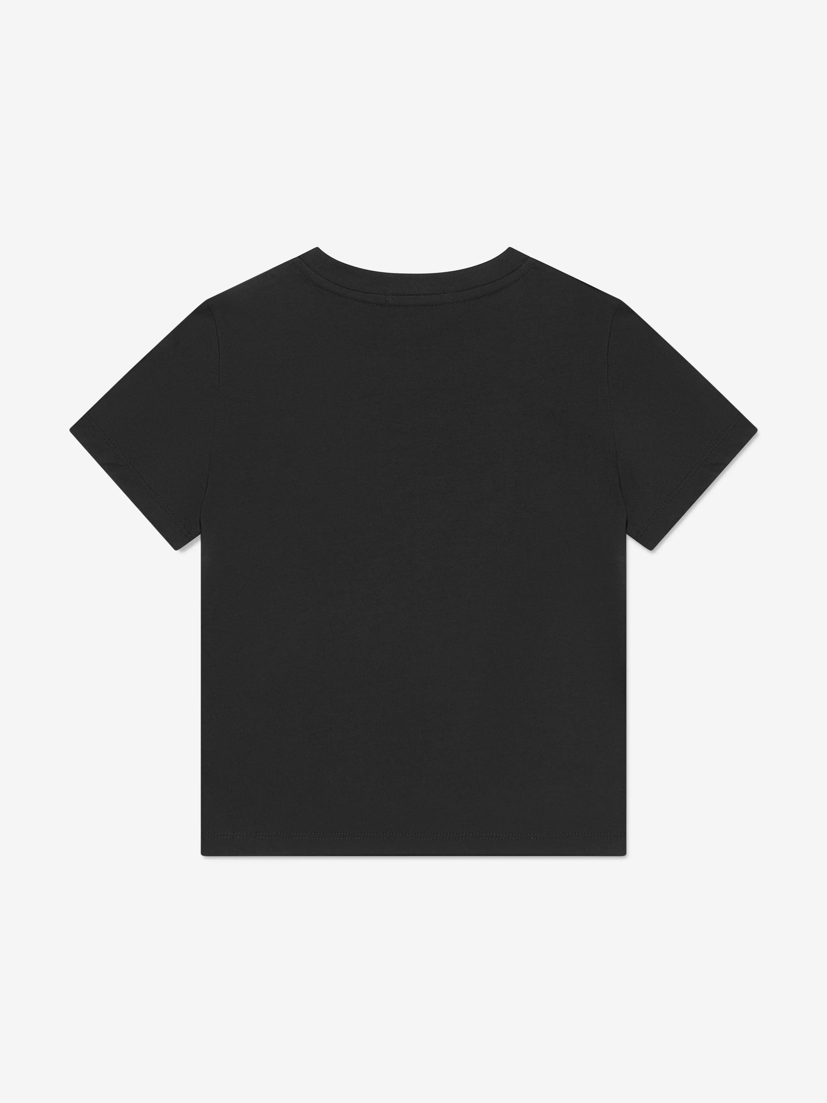 Calvin Klein Boys Pixel Logo Relaxed T-Shirt in Black