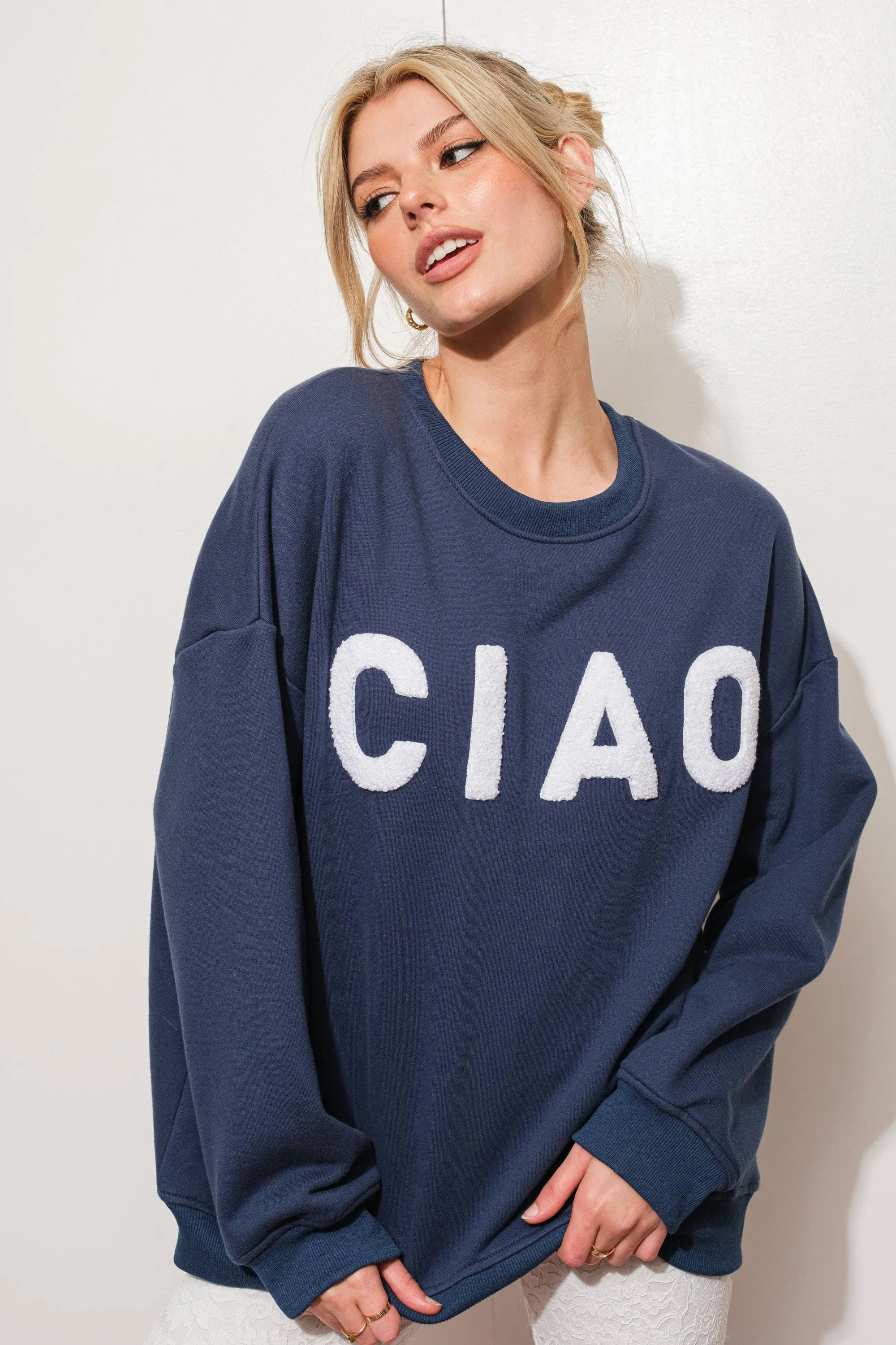 CIAO Patch Sweatshirt