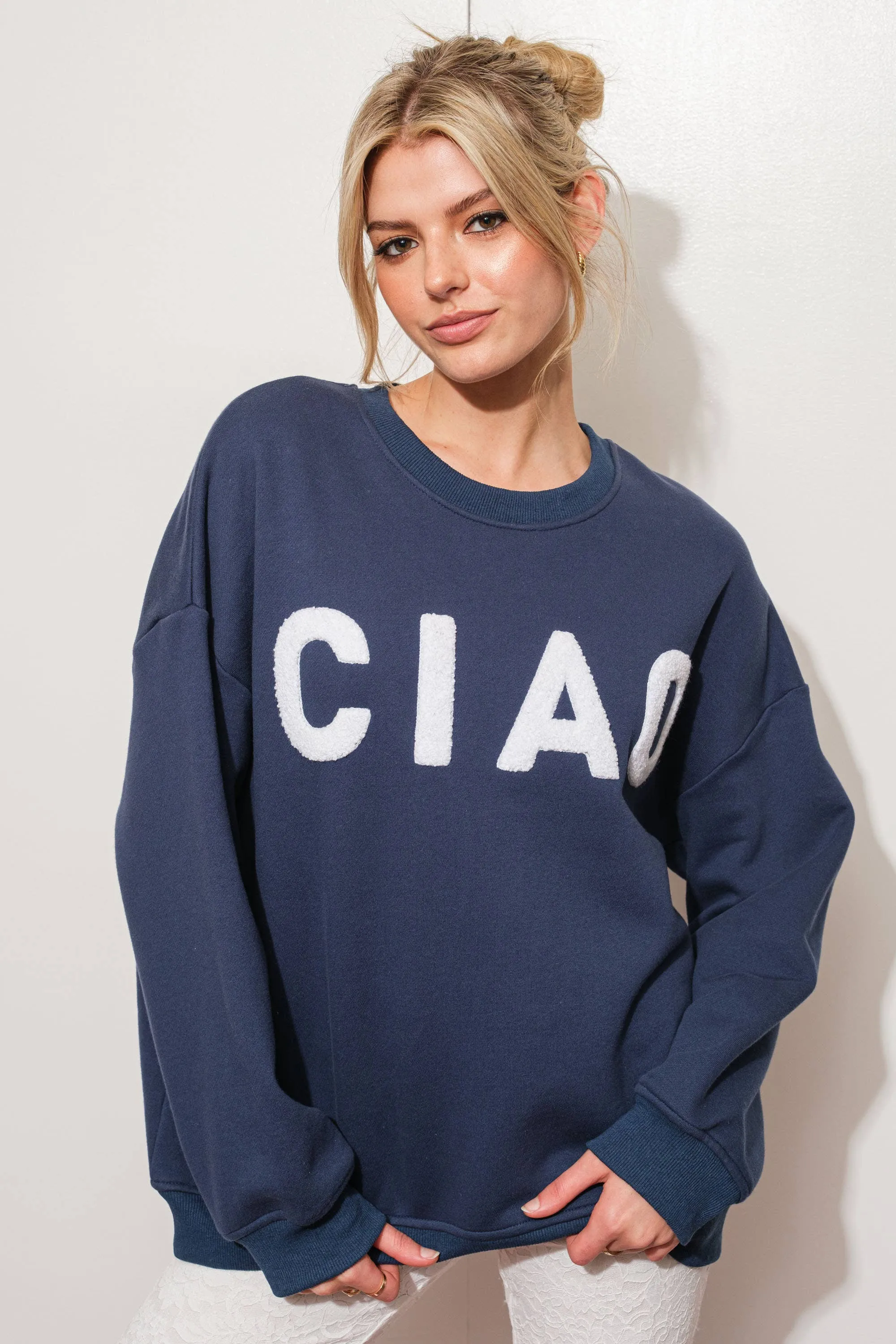 CIAO Patch Sweatshirt