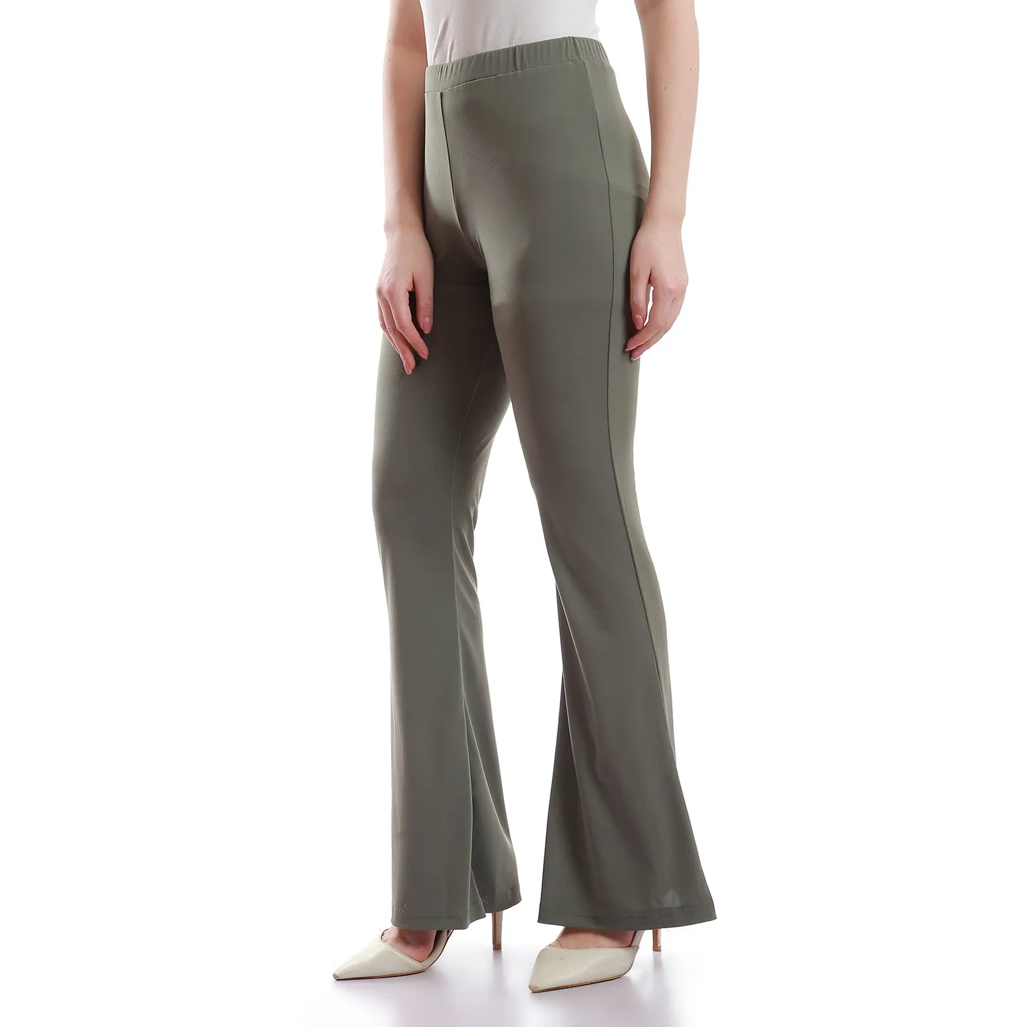 Classic Line Boot Cut Pants - Kady