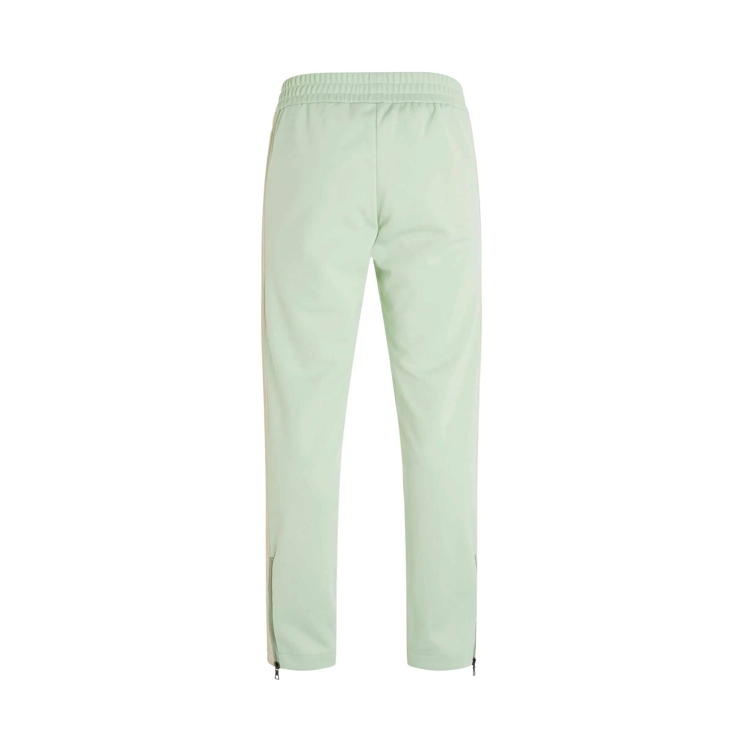 Classic Logo Track Pants in Mint/Off White