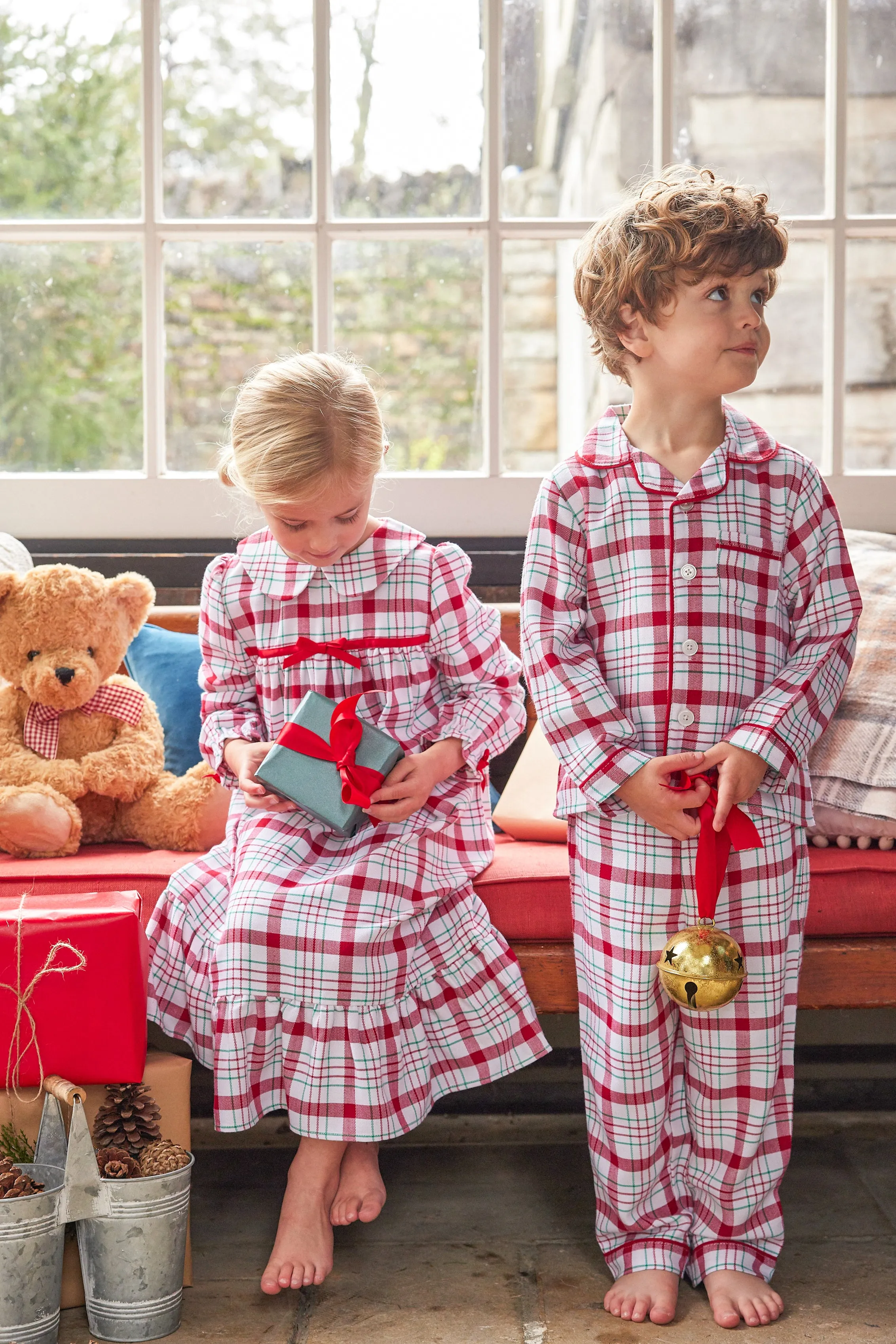 Classic Pajama Set - Holiday Plaid