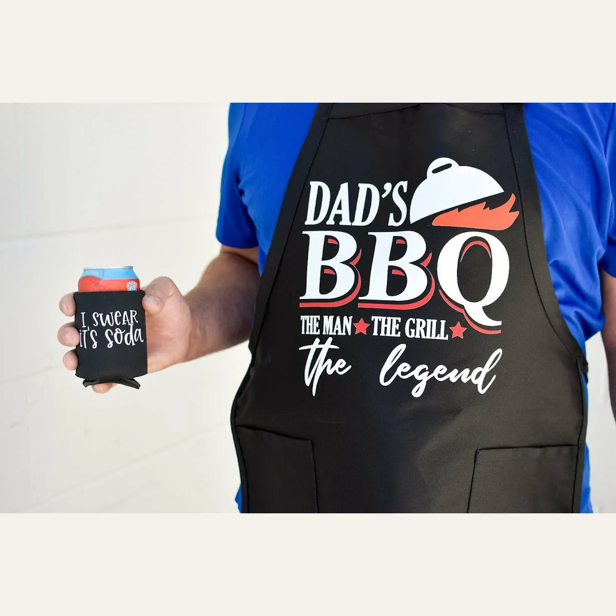 Dad's BBQ Apron - Green