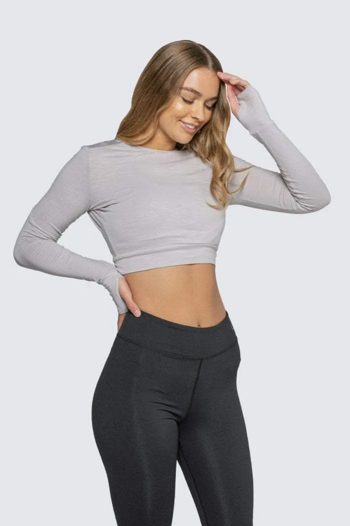 EASY BREEZY LONG SLEEVE GREY