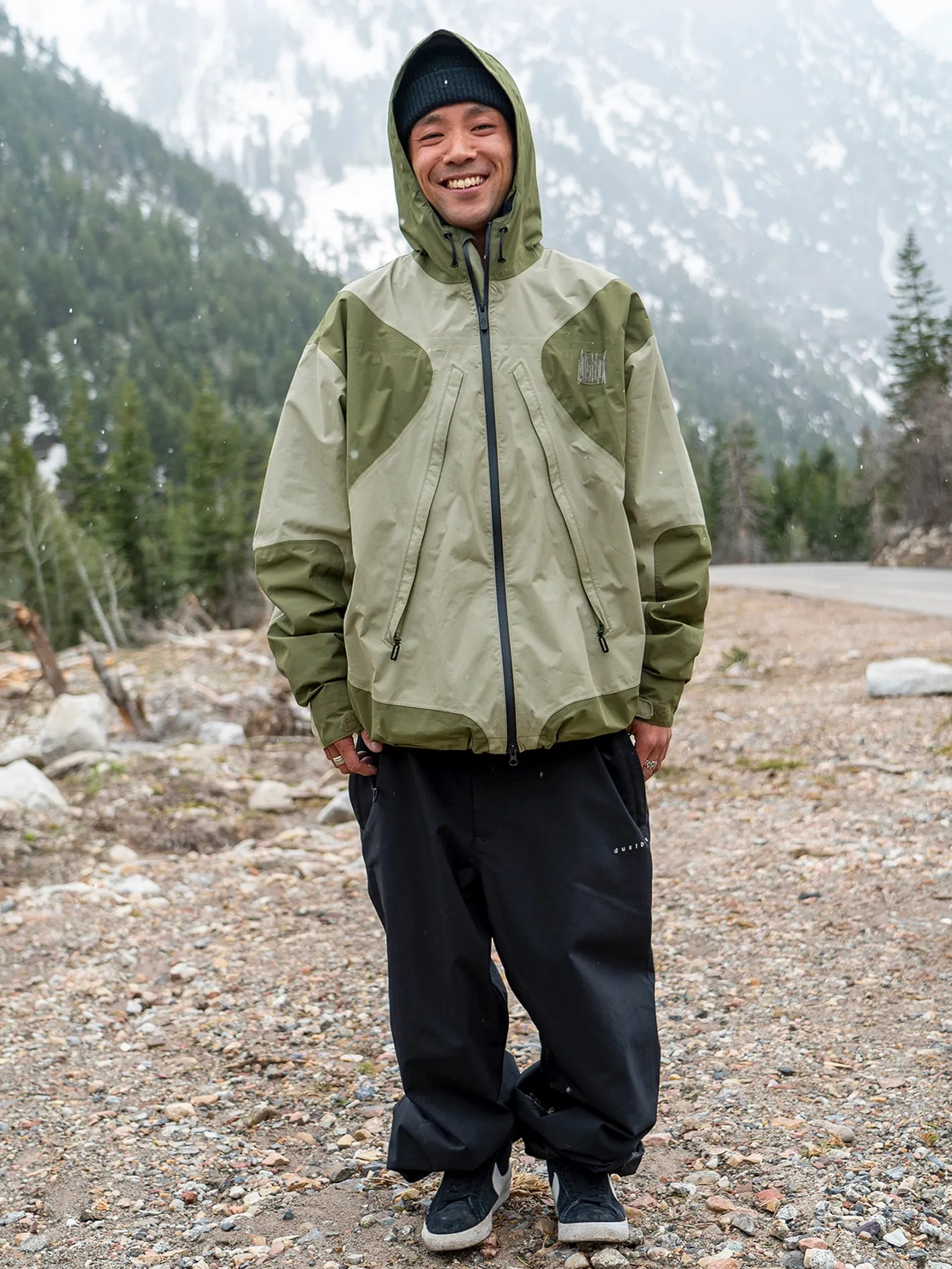 Feeltoogood Gore-Tex Jacket - Light Military