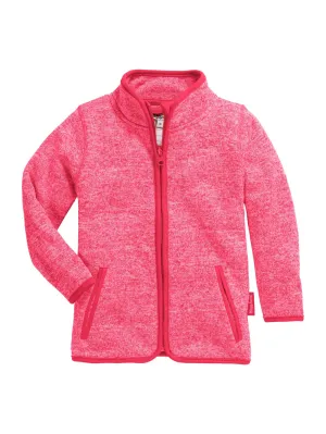 Fleece vest PLAYSHOES, pink/light pink