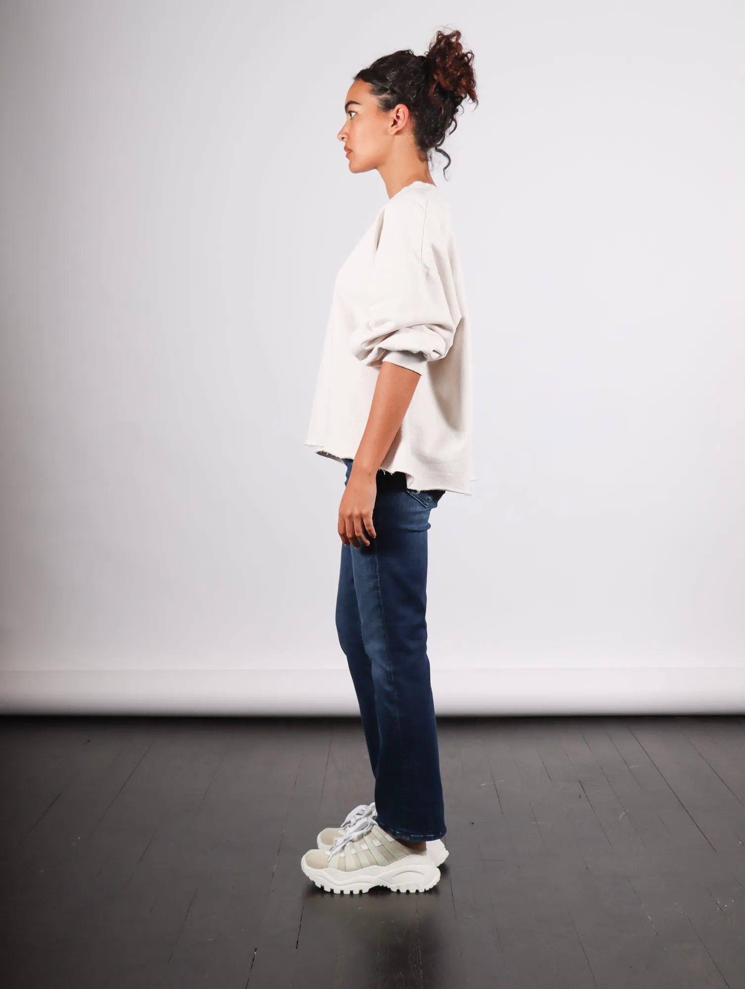 Fond Sweatshirt in Dirty White by Rachel Comey