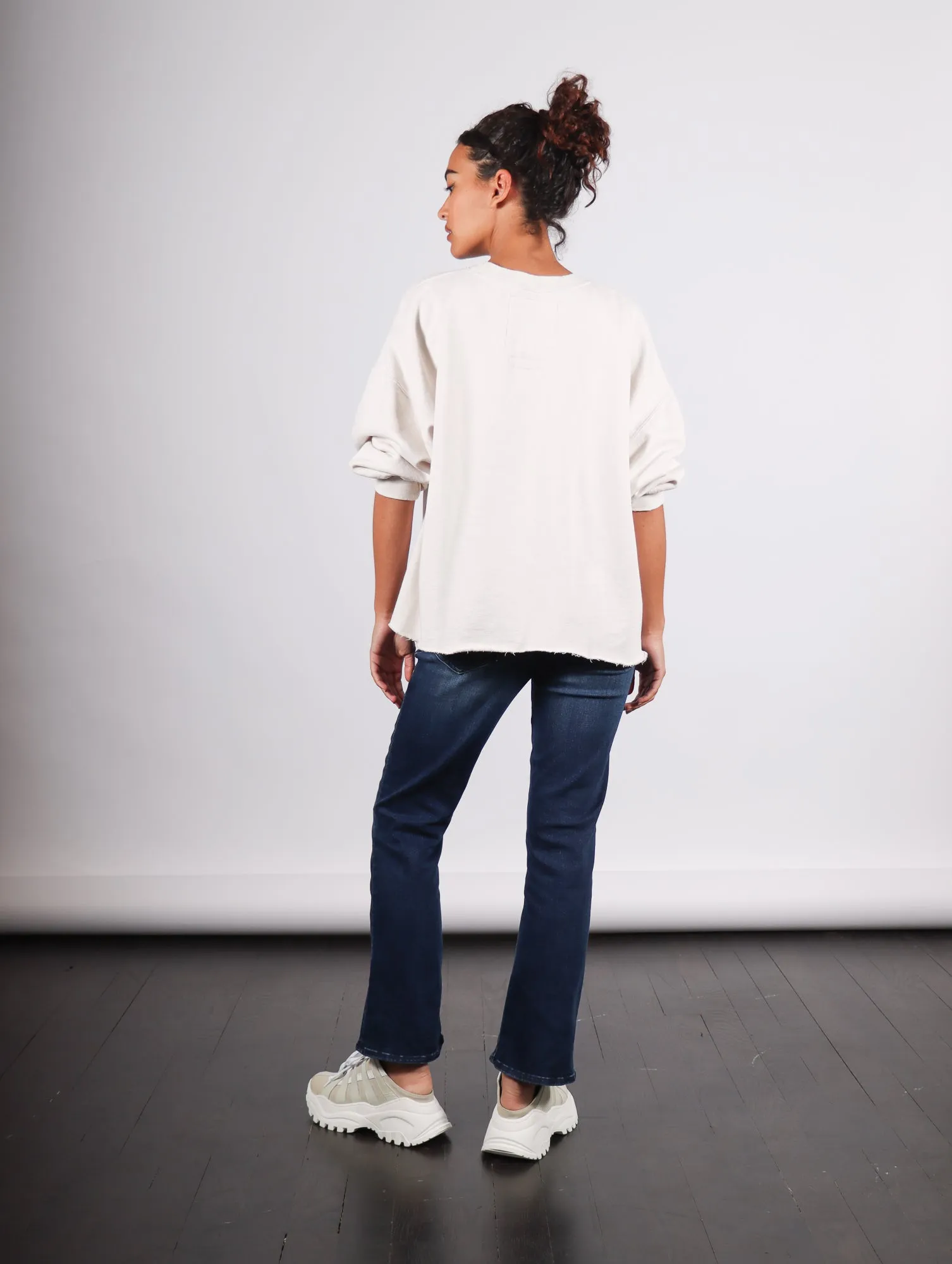 Fond Sweatshirt in Dirty White by Rachel Comey