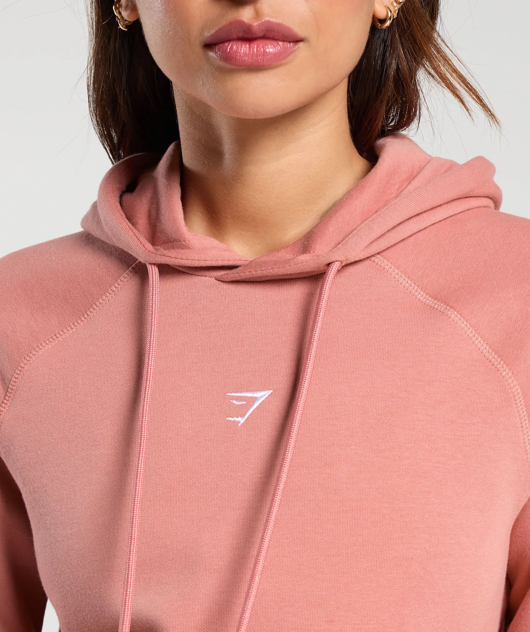 Gymshark Training Fleece Regular Hoodie - Classic Pink