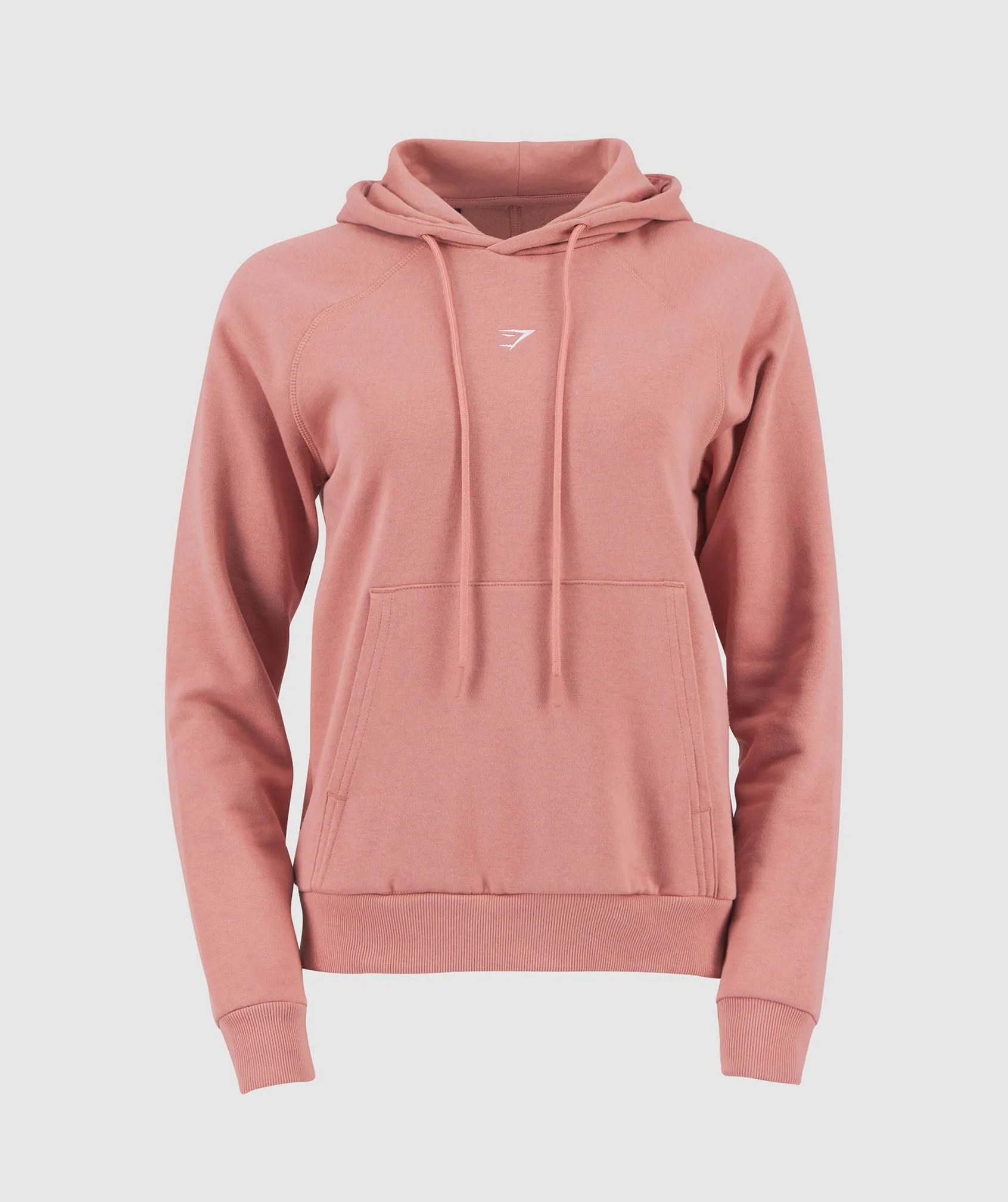 Gymshark Training Fleece Regular Hoodie - Classic Pink