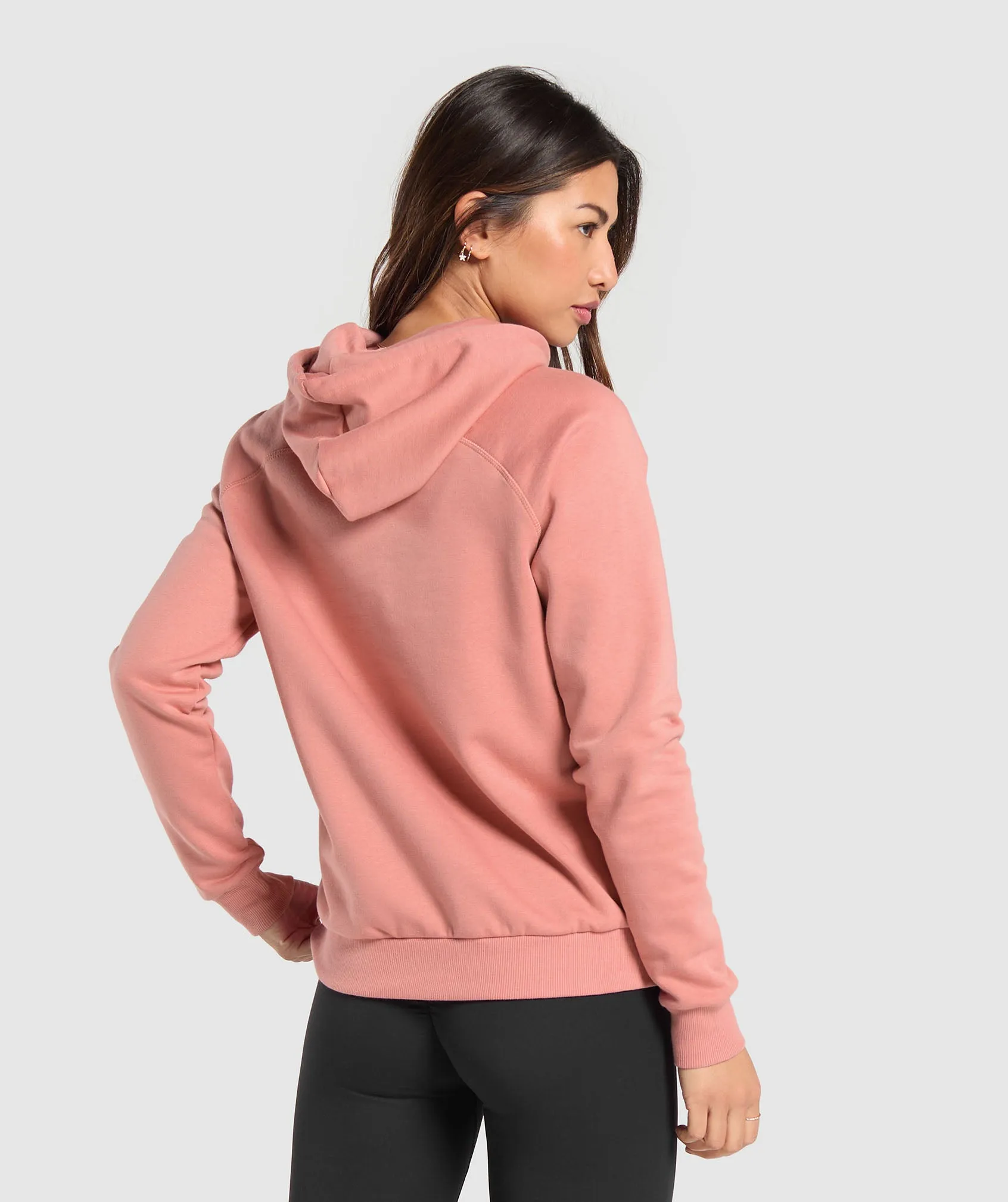 Gymshark Training Fleece Regular Hoodie - Classic Pink