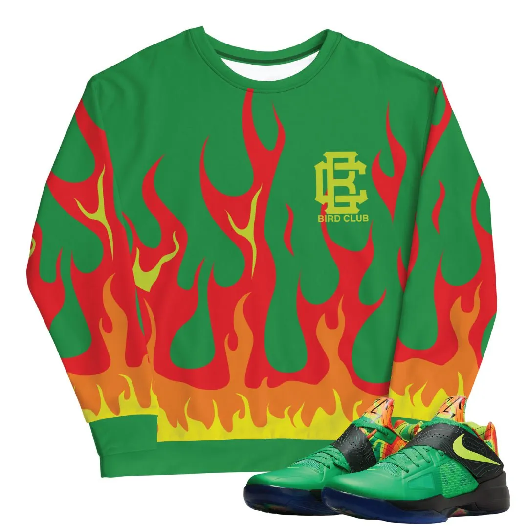 KD Weatherman "Flames" Sweatshirt