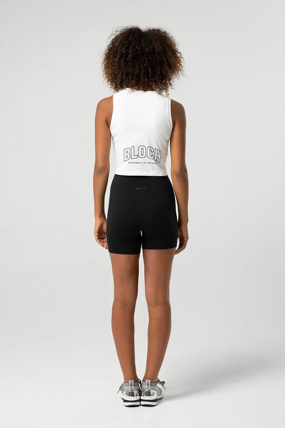 Ladies Heritage Bloch Print Crop Tank