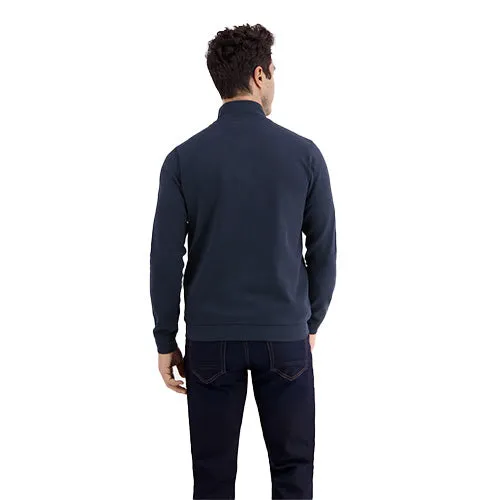 Lerros Half zip sweater navy