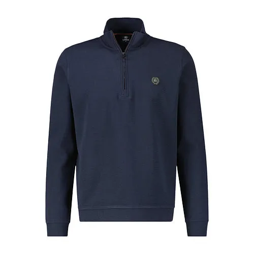 Lerros Half zip sweater navy