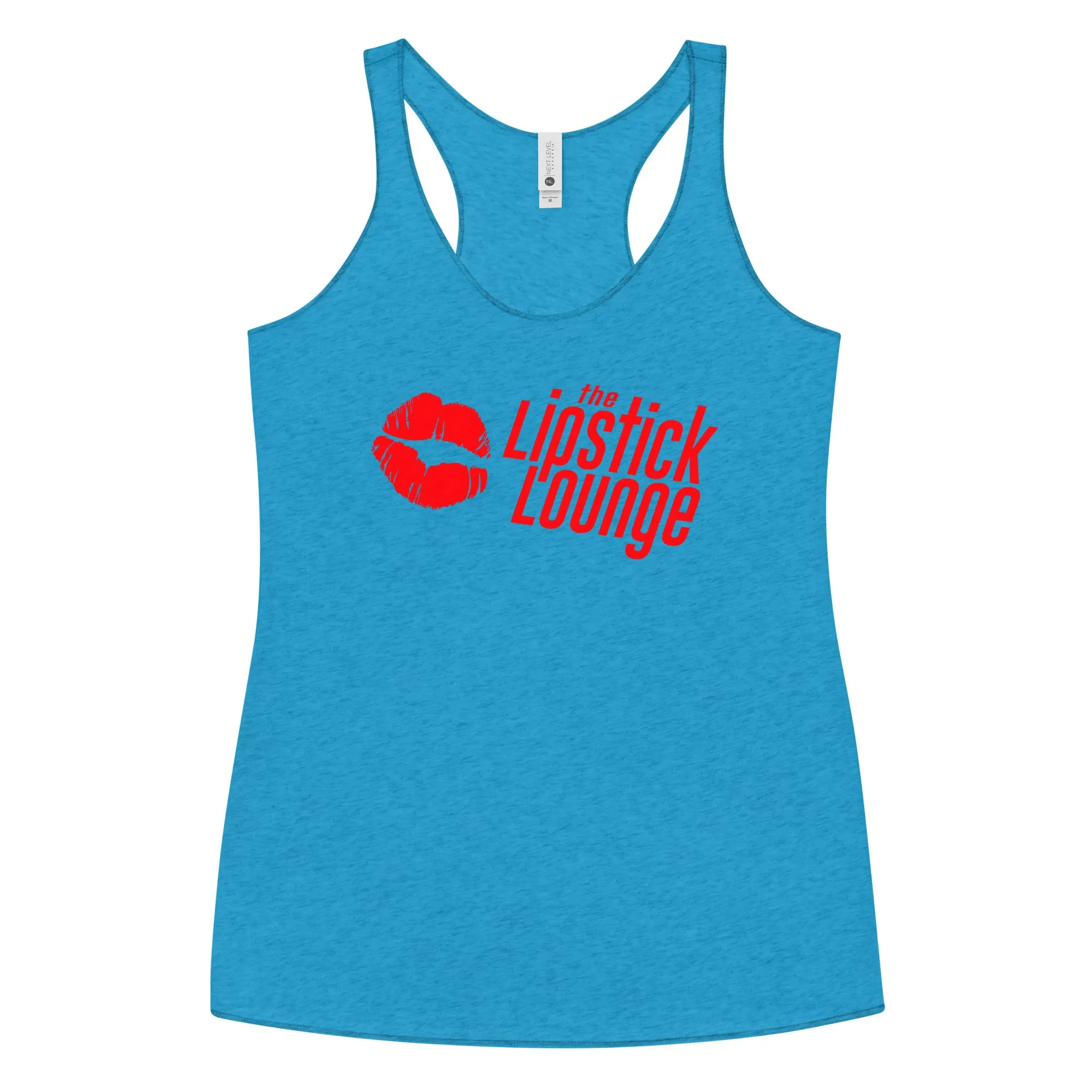 Lipstick Lounge Red Logo Racerback Tank