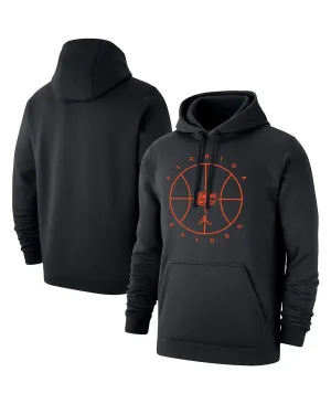 Men's Branded Black Fleece Hoodie florida gators basketball icon club Jordan black