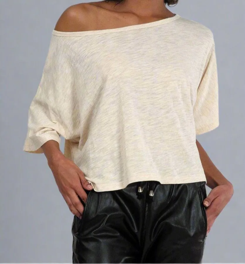 Organic Cotton Bamboo Crop Top - Breezy and Sustainable