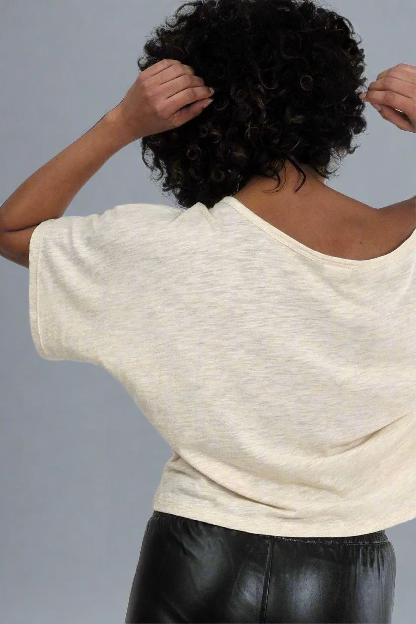 Organic Cotton Bamboo Crop Top - Breezy and Sustainable