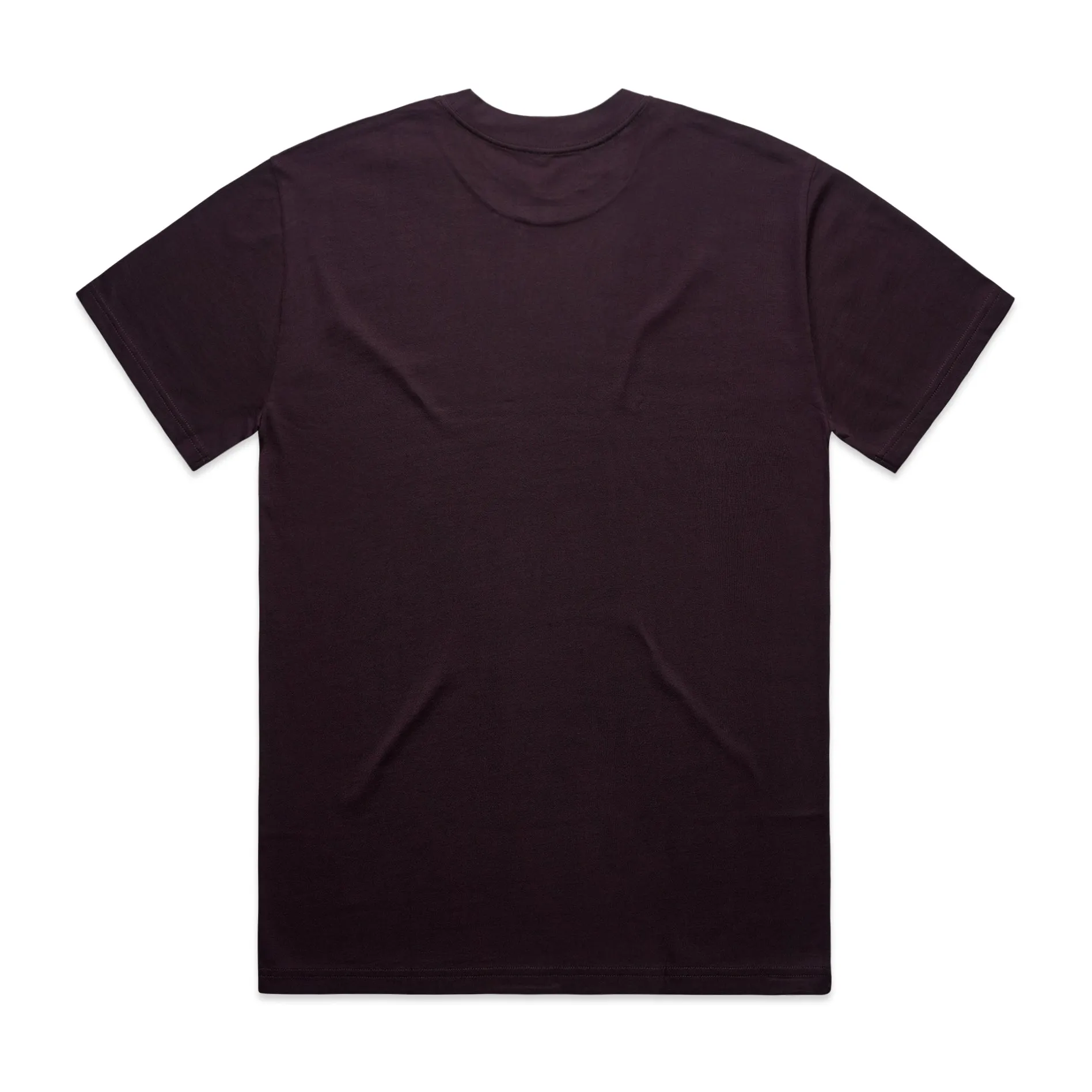 Premium Heavyweight Short Sleeve Tee - Plum