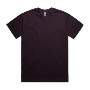 Premium Heavyweight Short Sleeve Tee - Plum