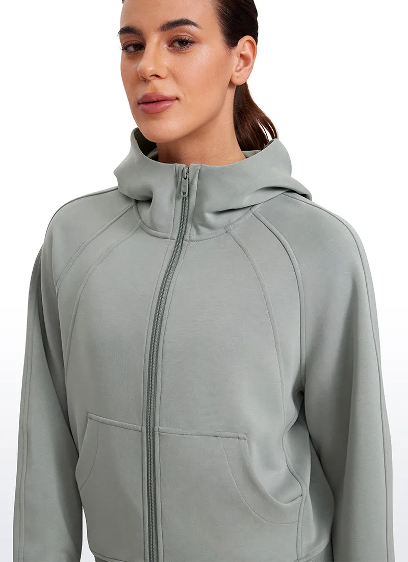 SoftAura Full Zip Pullover Hoodie