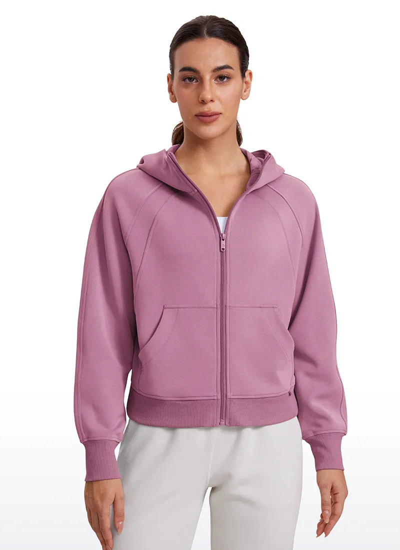 SoftAura Full Zip Pullover Hoodie