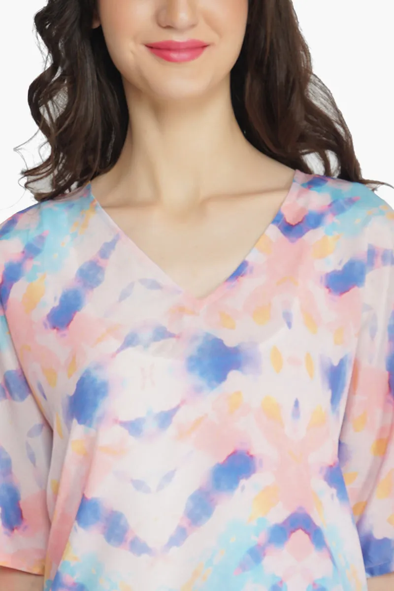 Sunkist Tie Dye Top