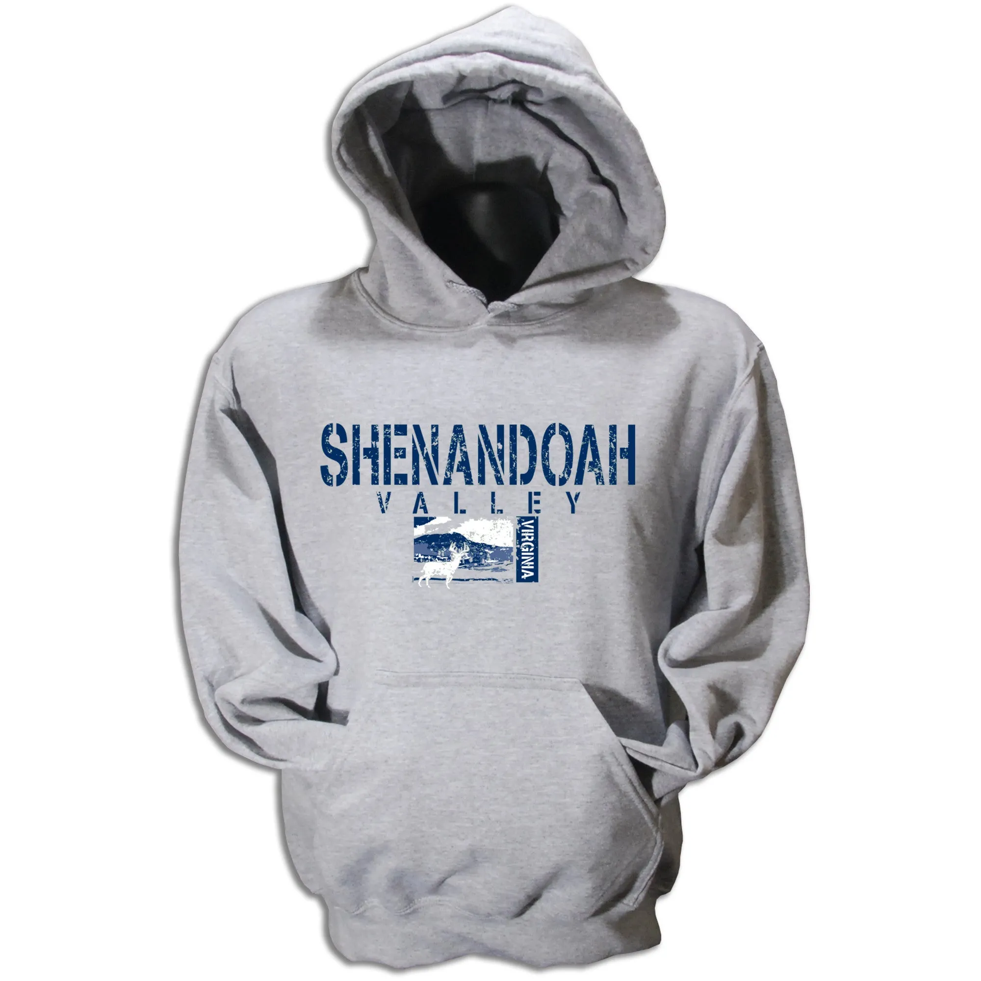 SWVA10G Hooded Sweatshirt - Shenandoah Valley GREY