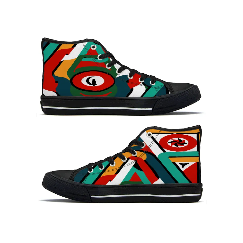 Tembe Art Maroons High Canvas