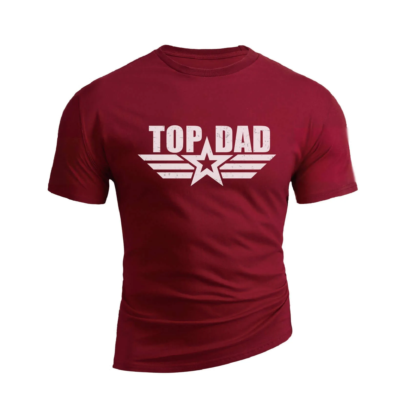 TOP DAD STAR 100%Cotton GRAPHIC TEE