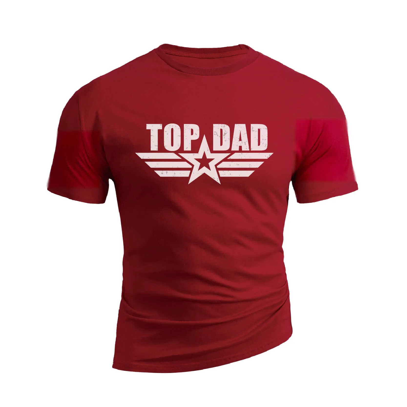 TOP DAD STAR 100%Cotton GRAPHIC TEE