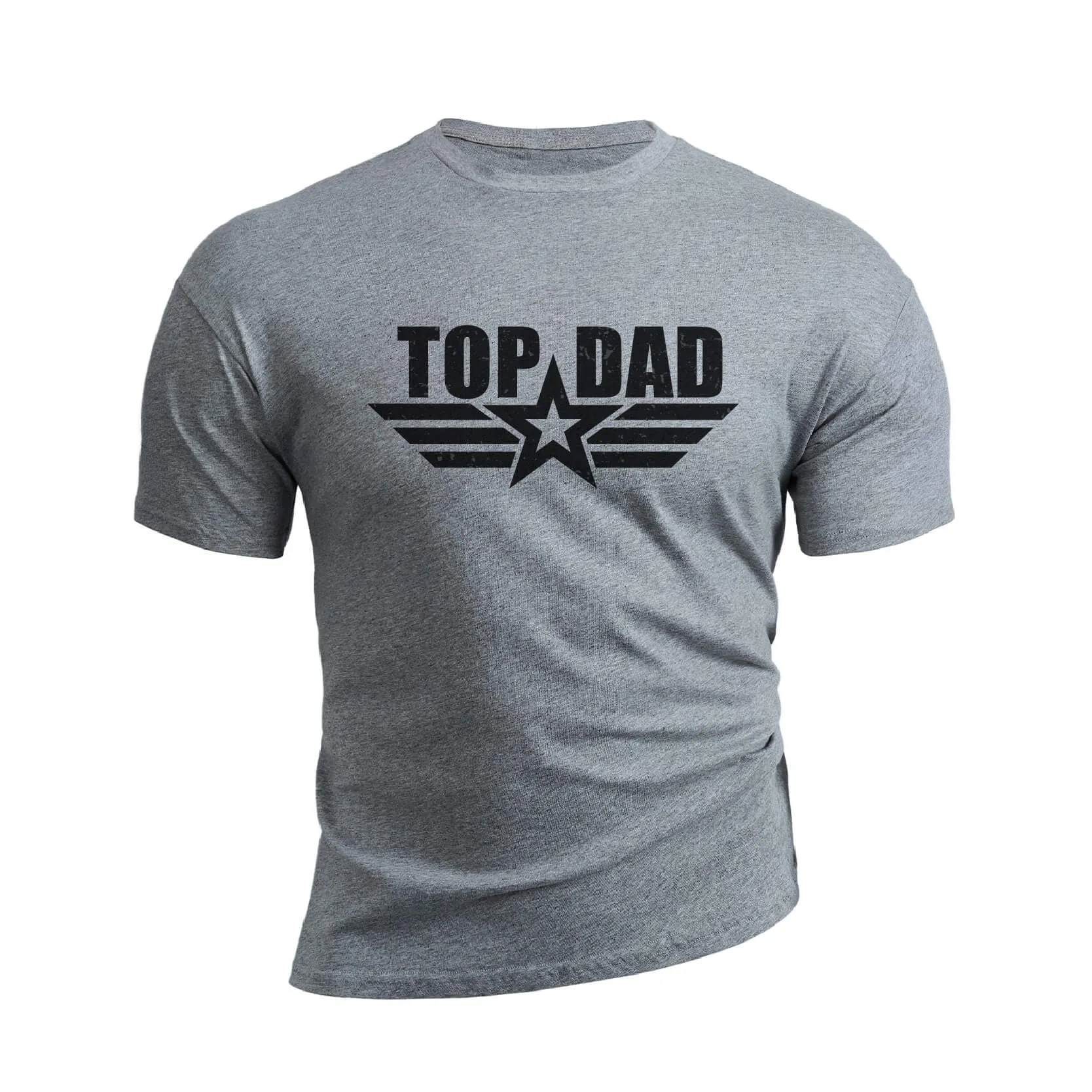 TOP DAD STAR 100%Cotton GRAPHIC TEE