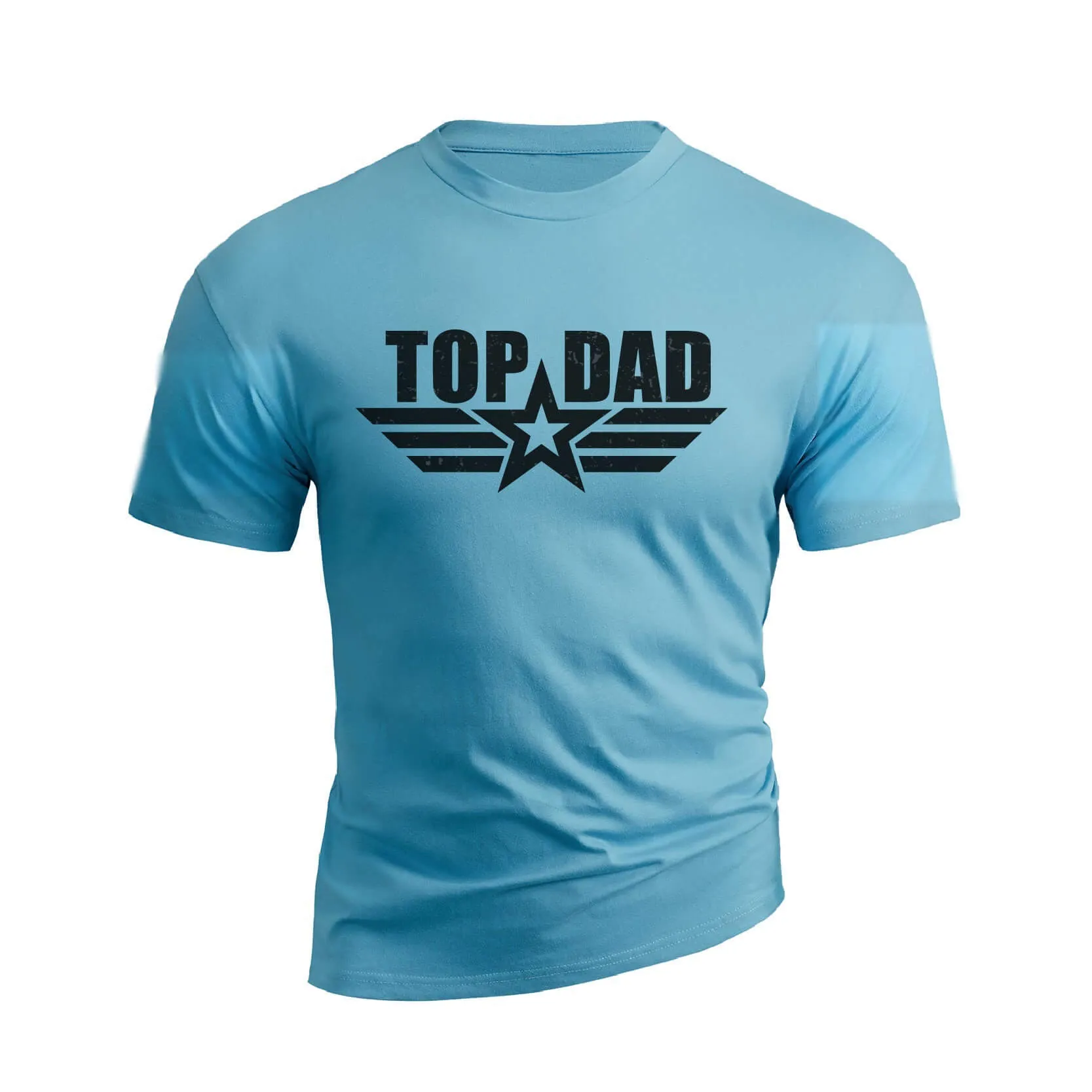 TOP DAD STAR 100%Cotton GRAPHIC TEE