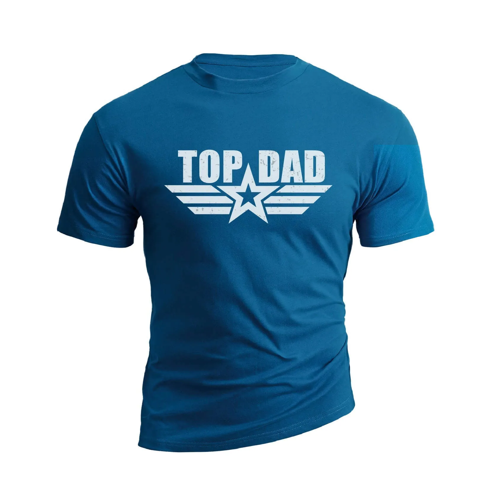 TOP DAD STAR 100%Cotton GRAPHIC TEE