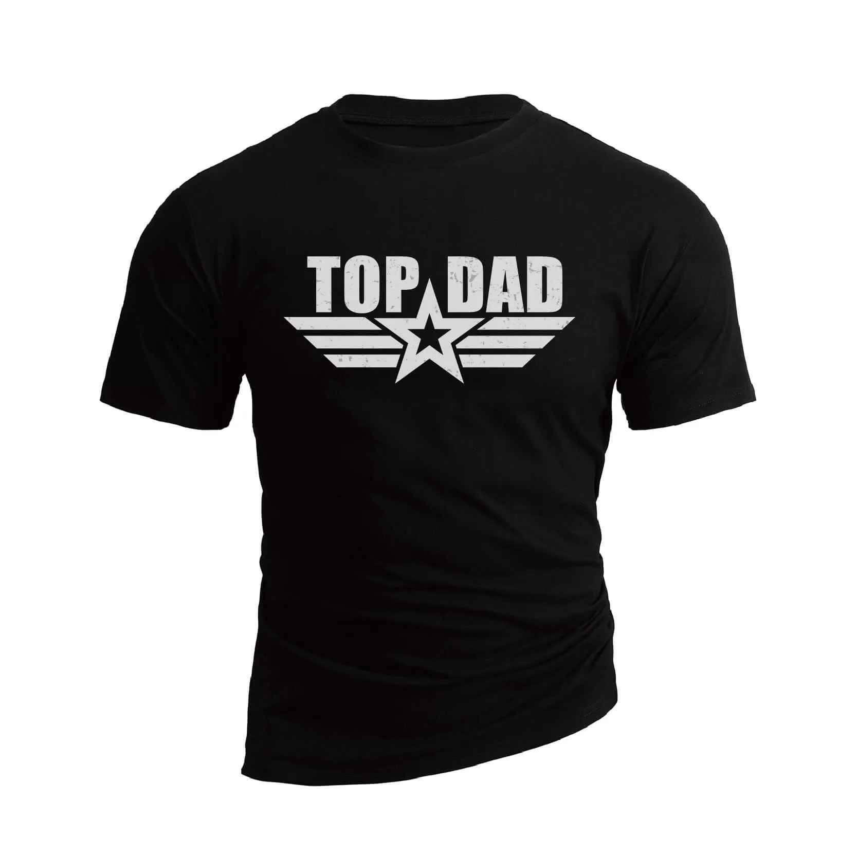 TOP DAD STAR 100%Cotton GRAPHIC TEE